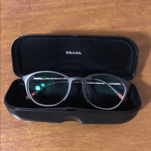 Mens Prada Glasses with AntiGlare - Picture 2 of 2